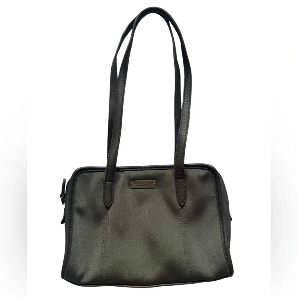 Vintage Y2K Coach Neoprene East West Shoulder Tote Bag